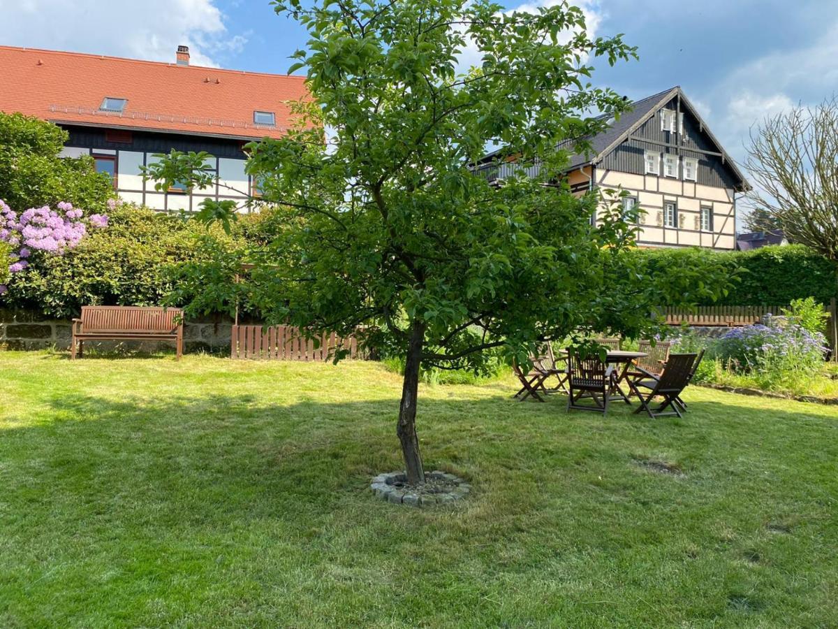 Urlaubsfreude Biedermann Haus Gluecksstein - Mondstein Apartment Bad Schandau Luaran gambar