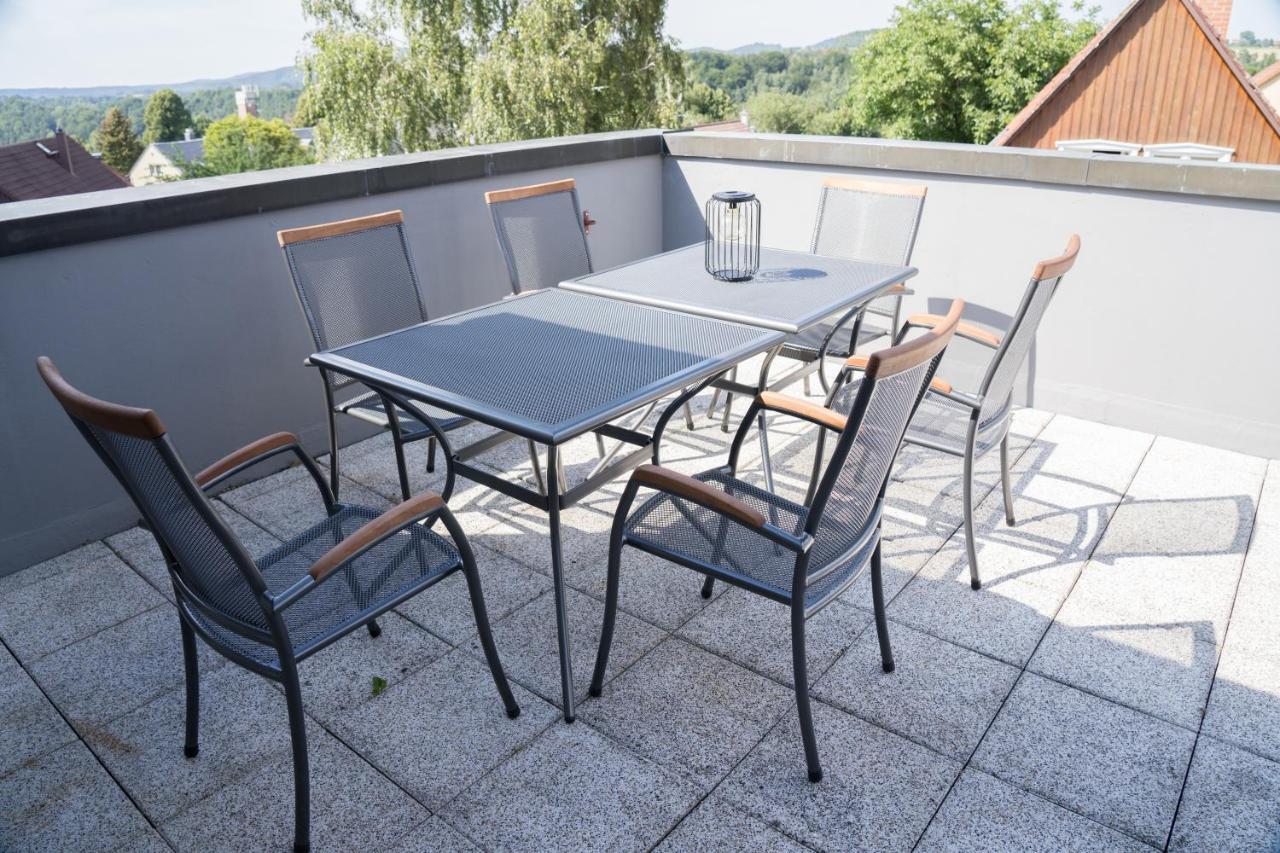 Urlaubsfreude Biedermann Haus Gluecksstein - Mondstein Apartment Bad Schandau Luaran gambar